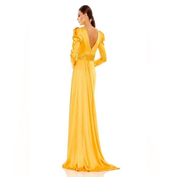 MAC DUGGAL 12404 NWT Satin Evening Dress - Picture 2 of 6